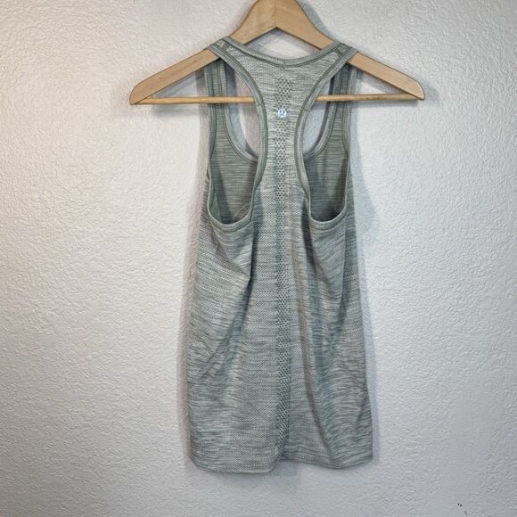 Lululemon Swiftly Tech Racer Back Tank Top Sage Active Outdoor Gym Yoga Women 4 - Picture 2 of 5